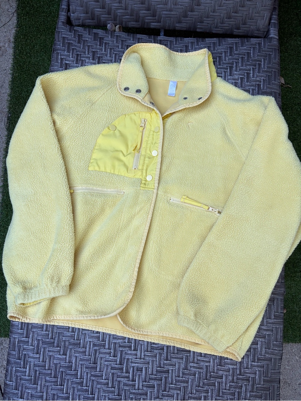 Zyia Yellow Heidi Fleece